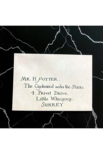 Kuzey Tacı Harry Potter 10'Lu Özel Davet Mektupu - HogWards Temalı Vip