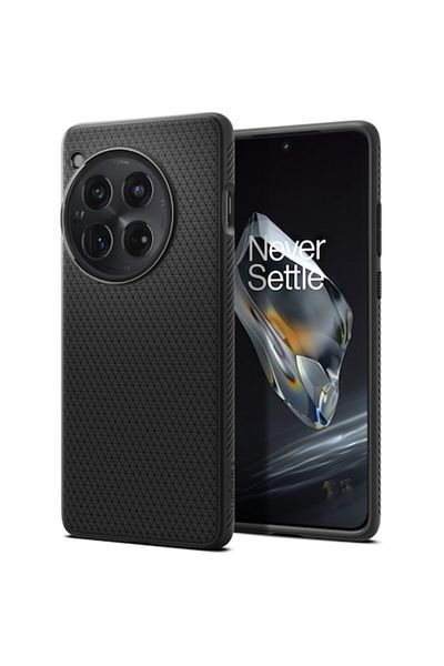 Spigen Case with High Protection for OnePlus 12, Liquid Air, Grip Pro, A34, Intense Dark