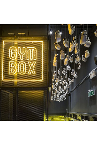 HONEY CONCEPT Gym Box Spor Salonu Neon Led Yazı