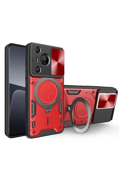 Tim High Protection Case for Huawei Pura 70, Timaconprotect, U84, Hard Plastic, Elegant Ruby