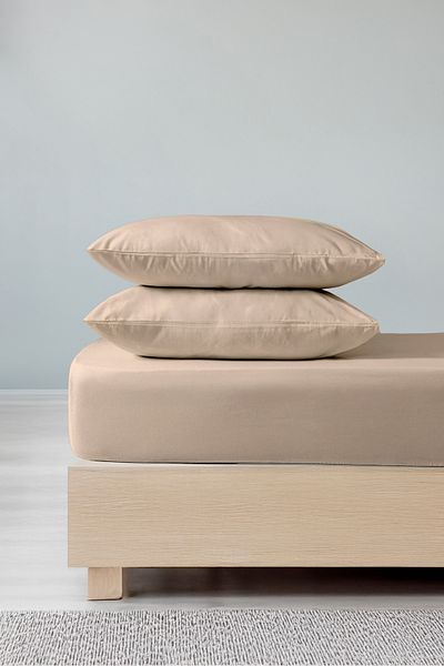 BELENAY HOME Elura 100% Cotton Double Fitted Sheet Set – Pillowcase Included