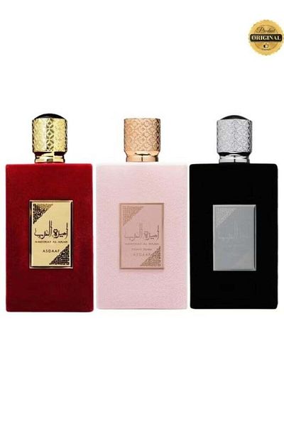 ASDAAF Princess of Arabia Perfume, Prive Rose, 100ml, Princess of Arabia Perfume, 100ml, Prince of Arabia Perfume, 100ml
