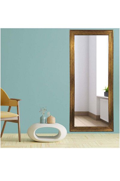 Generic Decorhills Strong Full-Length Dressing Mirror 75x175cm | Large Rectangular Wall-Mounted Mirror for