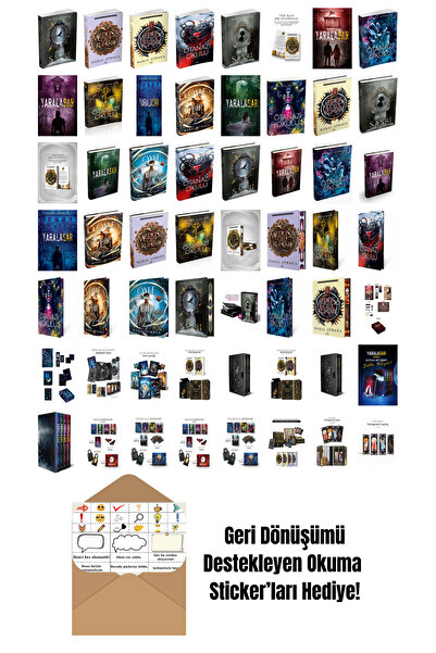Ephesus Yayınları Maral Atmaca 56 Kitap Seti + Okuma Sticker'ları