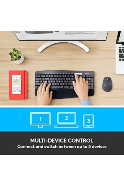 logitech مجموعة لوحة المفاتيح والماوس MK850 عالية الأداء