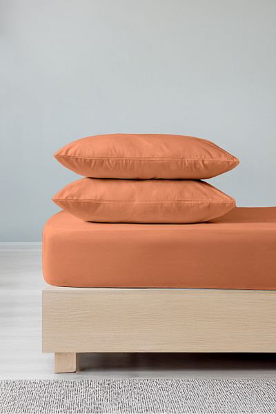BELENAY HOME Elura 100% Cotton Double Fitted Sheet Set – Pillowcase Included