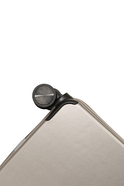 GROUND Jade Kabin Boy Valiz Geniş Çekçekli – Vizon - 10670