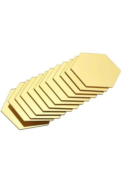 Generic Frameless Mirror Tiles Self-Adhesive Crystal Mirror Bathroom Mirror H...