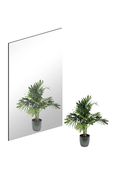 Generic Wall Mirror Self Adhesive Glass Mirror (40 x 30 cm) – High Clear Stic...