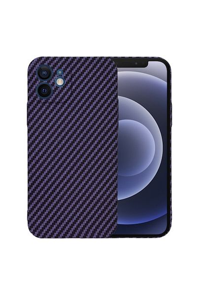 Tim Protective Case for iPhone 12, Timacondesign, H17, Hard Plastic, Berry Purple