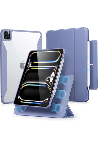ESR Protective Case for Apple iPad Pro 13 (2024), Rebound Hybrid, Precision Fit, S49, Purple