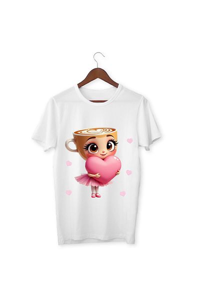 ALPŞAN TİCARET Ballerina Cappuccino T-Shirt Kids T-Shirt Tung Tung Sahur Adult Unisex T-Shirt