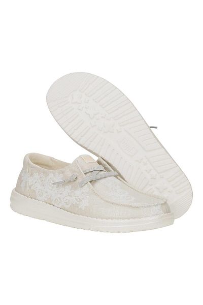 HEY DUDE Wendy Floral Lace Casual Sports Shoes - 43102