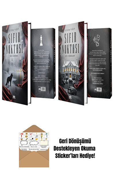 Ephesus Yayınları GİZEM YİĞİT 2 Kitap Seti + Okuma Sticker'ları