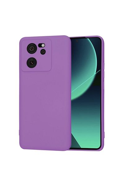 Tim High Protection Case for Xiaomi 13T/13T Pro, Timacondesign, V50, Canvas, Berry Purple