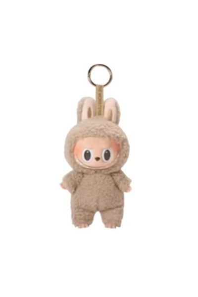 bibubibu Plush Doll, bibubibu, Labubu, soft, durable, brown