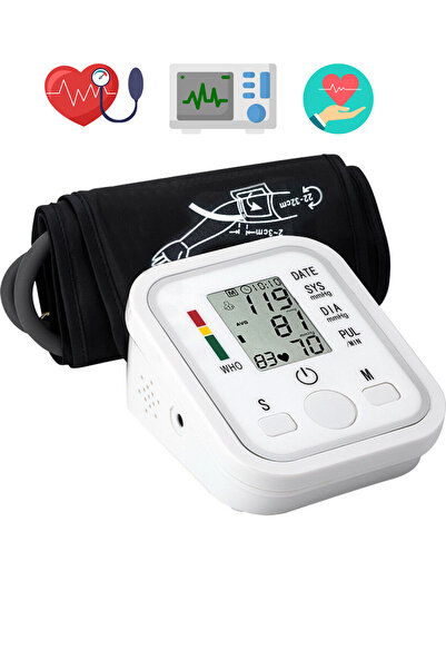 Teknoşık Arka Işıklı Elektrikli Tansiyon Aleti – Dijital Kol Tipi Tonometre, ...
