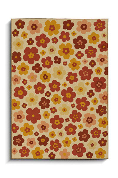 Rugs Modern Halı سجادة زخرفية حديثة ذات قاعدة منسوجة بنمط زهور ملونة ذات طابع...