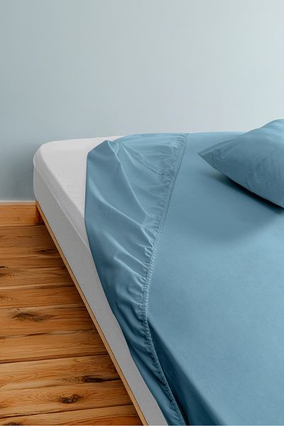 BELENAY HOME Elura 100% Cotton Single Fitted Sheet Set – with Pillowcase