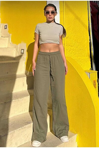 İSM BUTİK KETEN PANTOLON