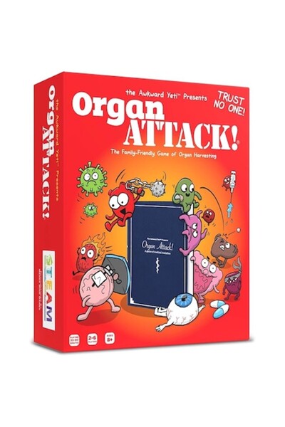 OEM Organ ATTACK Board Game in English