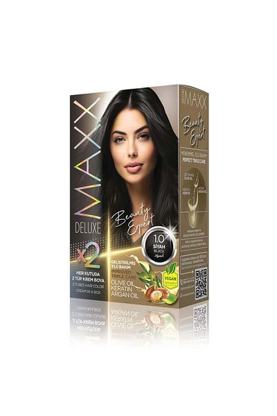 MAXX DELUXE MAXX - Max Hair Dye (Black 1.0)