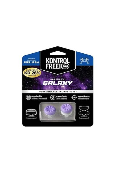 kontrolfreek Set 2 gamepad buttons FPS Freek Galaxy, Purple, PS4/PS5