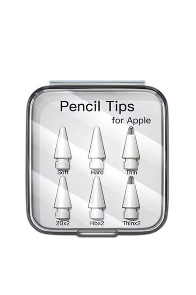 OEM Set 6 varfuri pentru Apple Pen 1 & 2 gen