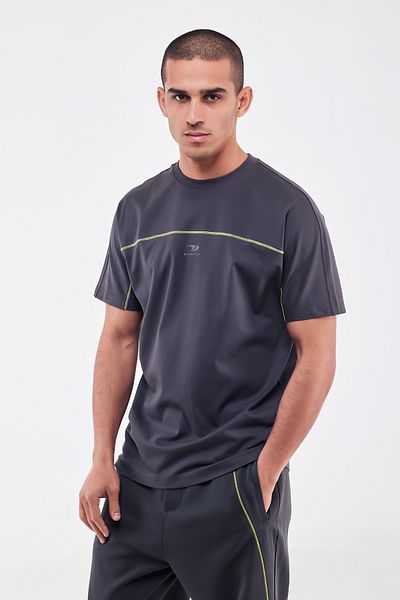 duneus Unisex Oversized T-Shirt - Dark Grey