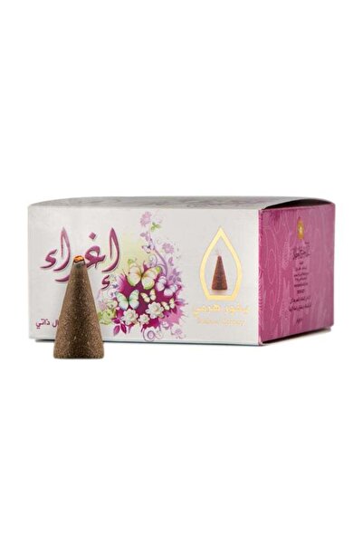 Sedr Al-Khaleej Perfumes بخور إغراء هرمي بني 50جرام