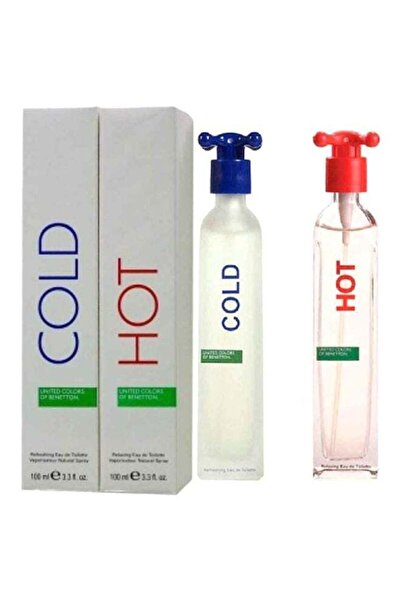 Benetton Hot & Cold EDT 200ml Set