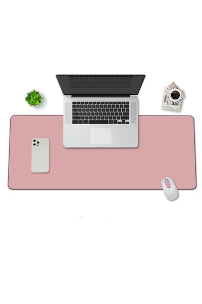 VisionHub Mousepad XXL mare, piele PU pentru protecția biroului, suprafață moale, impermeabil, bază antiderapantă, 120x60