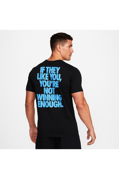 Nike Ανδρικό μπλουζάκι με τύπωμα μαύρο