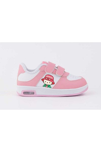 LİASSHOES Pink Princes Haylo Printed Children's Sports Shoes Sneaker