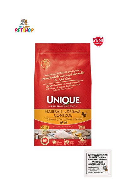 Unique TOM&JERRYPETSHOP-Tüy Yumağı Kontrolü ve Cilt Sağlığı Özel Tavuk&Balık ...