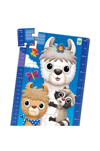 The Learning Journey Puzzle The Learning Journey - Long & Tall, Animal Friends, 52 Pieces