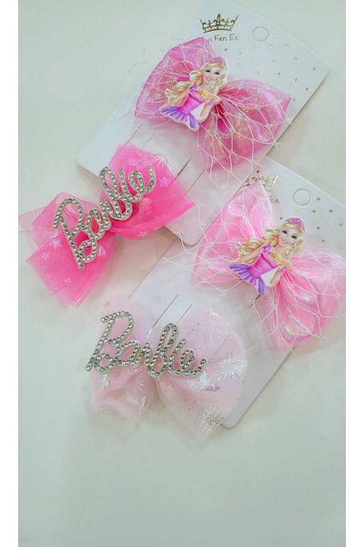GÜLPEŞE 4-Piece Pink Children's Buckle