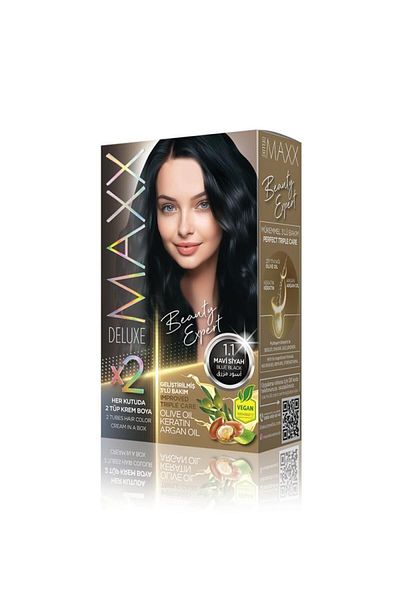 MAXX DELUXE MAXX - Max Hair Dye (Blue Black “1.1”)