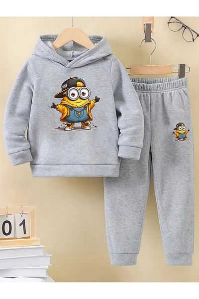 makiteks Winter Girls Boys Tracksuit Set 5 6 7 8 9 10 11 12 Years Mini