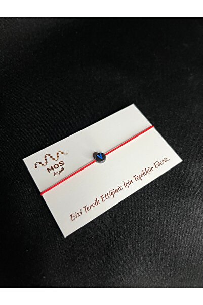 Mos Tespih سوار الحظ بحبل قابل للتعديل على شكل حرف V