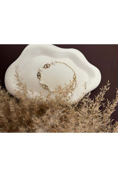 staınless steel Halka, incili halhal