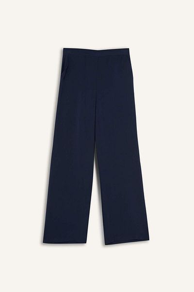 DeFacto Regular Fit Elastic Waist Modal Trousers F9413Ax25Au