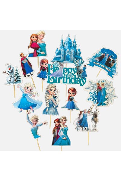 Disney Frozen Set decoratiuni tort Frozen 5-15cm