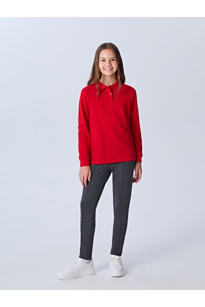 LC Waikiki LCW Kids YENİ SEZON Beli Lastikli Kız Çocuk Uzun Tayt