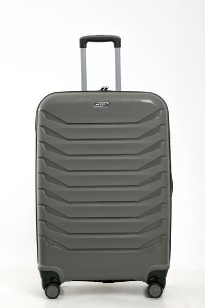 Celonia YEFA PP Polipropilen Kırılmaz Büyük & Orta Boy 2'li Valiz Seti