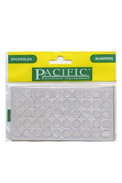 HAMADEX HAMADEX50 Adet 8mm Şeffaf Silikon Ses Stoperi - Yapışkanlı Dolap Kapı...