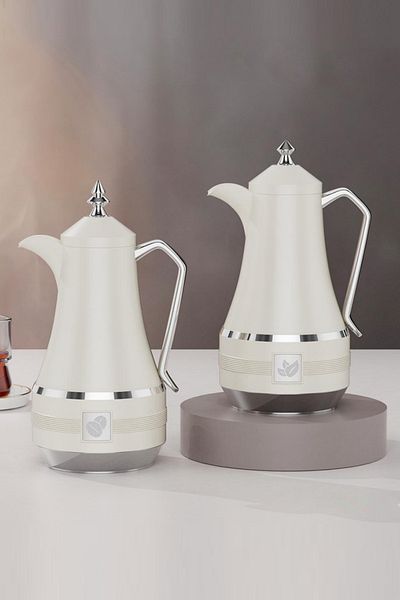 Generic Dallah style tea and coffee thermos set