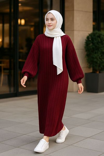 AXXAN Loose Cut Knitwear Dress Height 140 cm Standard Size