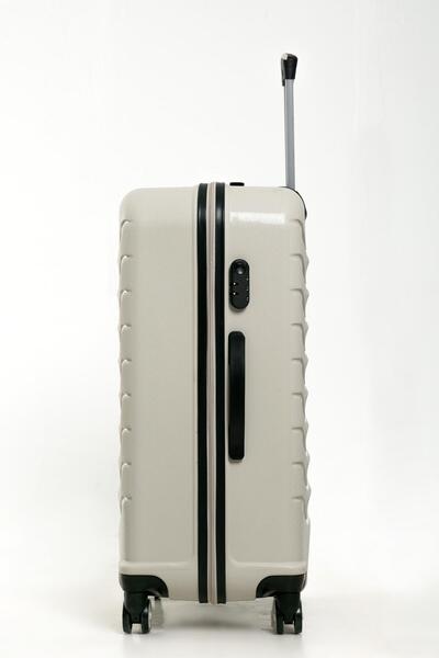 Celonia YEFA PP Polipropilen Kırılmaz Büyük & Kabin Boy 2'li Valiz Seti