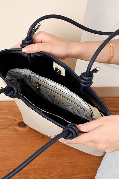 çkn sedat çakan çanta & fular & aksesuar City Women's Textured Fabric Shoulder Bag